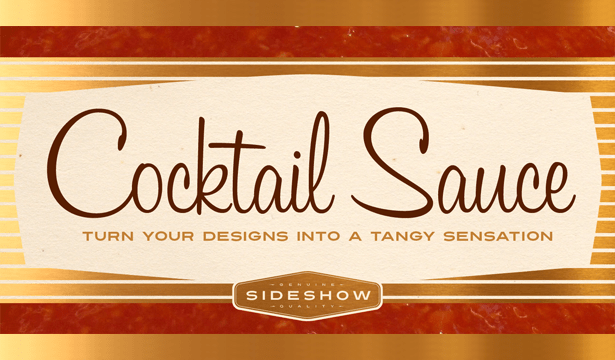 Cocktail Sauce Font Poster #1