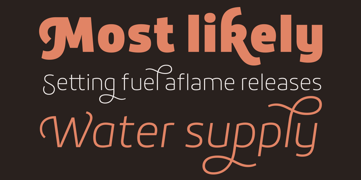 Roihu Medium Font Poster #1