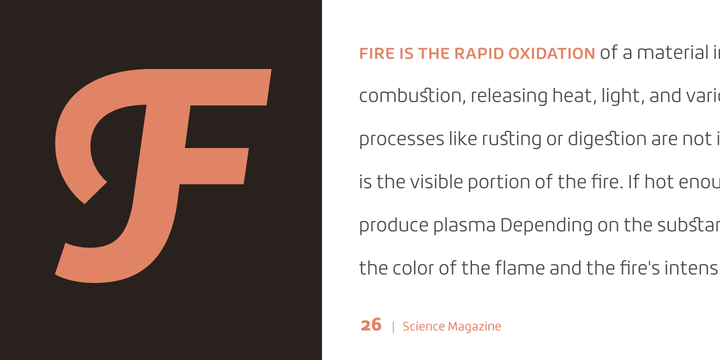 Roihu Medium Font Poster #1