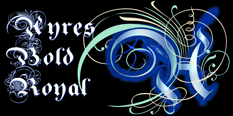 Bold Ayres Font Poster #1