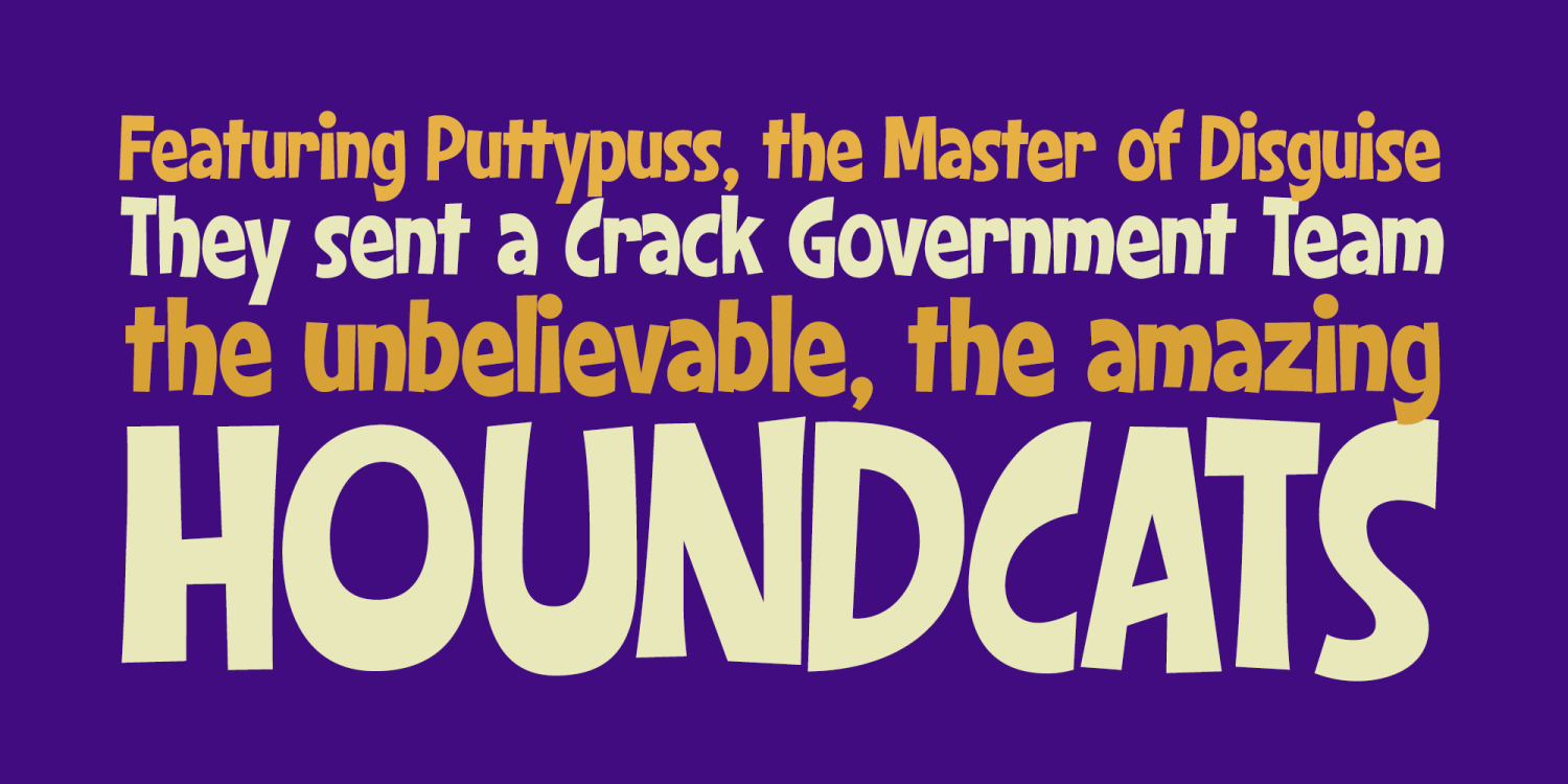 Houndcats PB Font Family