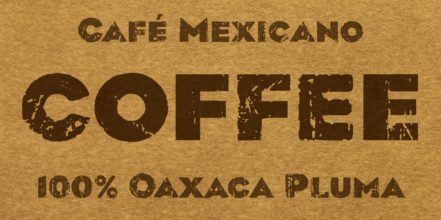 Black Monday Font Poster #1