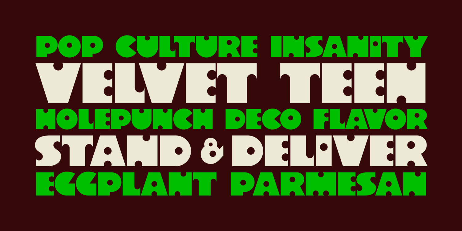 Velvet Teen PB Font Poster #1