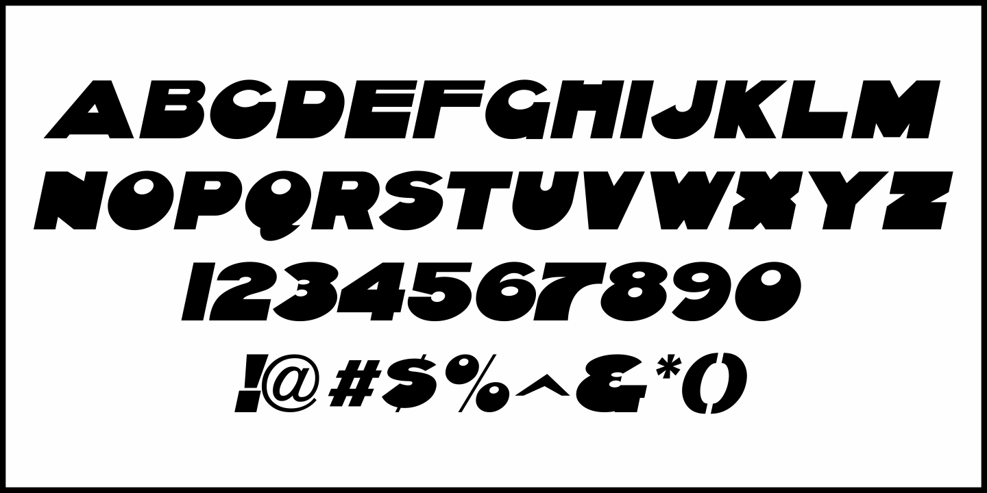 Fun Time Nouveau Font Poster #5