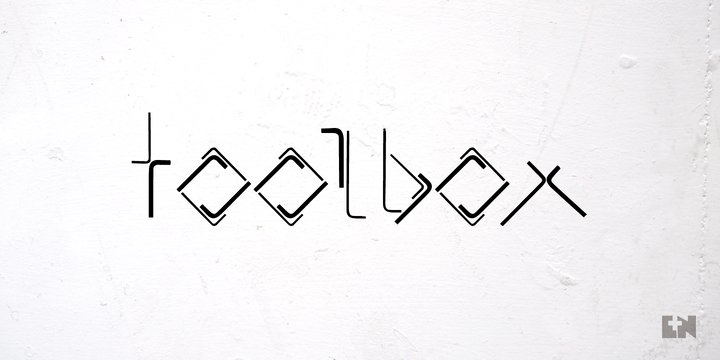 Allen Keys Font Poster #1