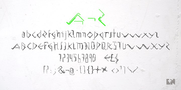 Allen Keys Font Poster #1