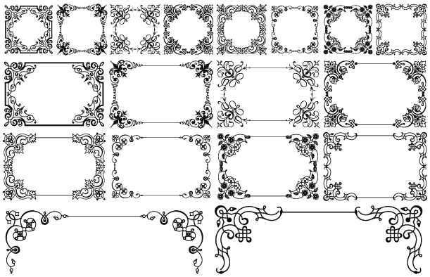 Franklin Corners Six Font Poster #1