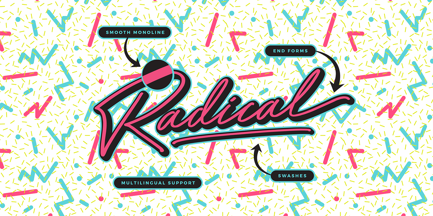 Bayshore Font Poster #1