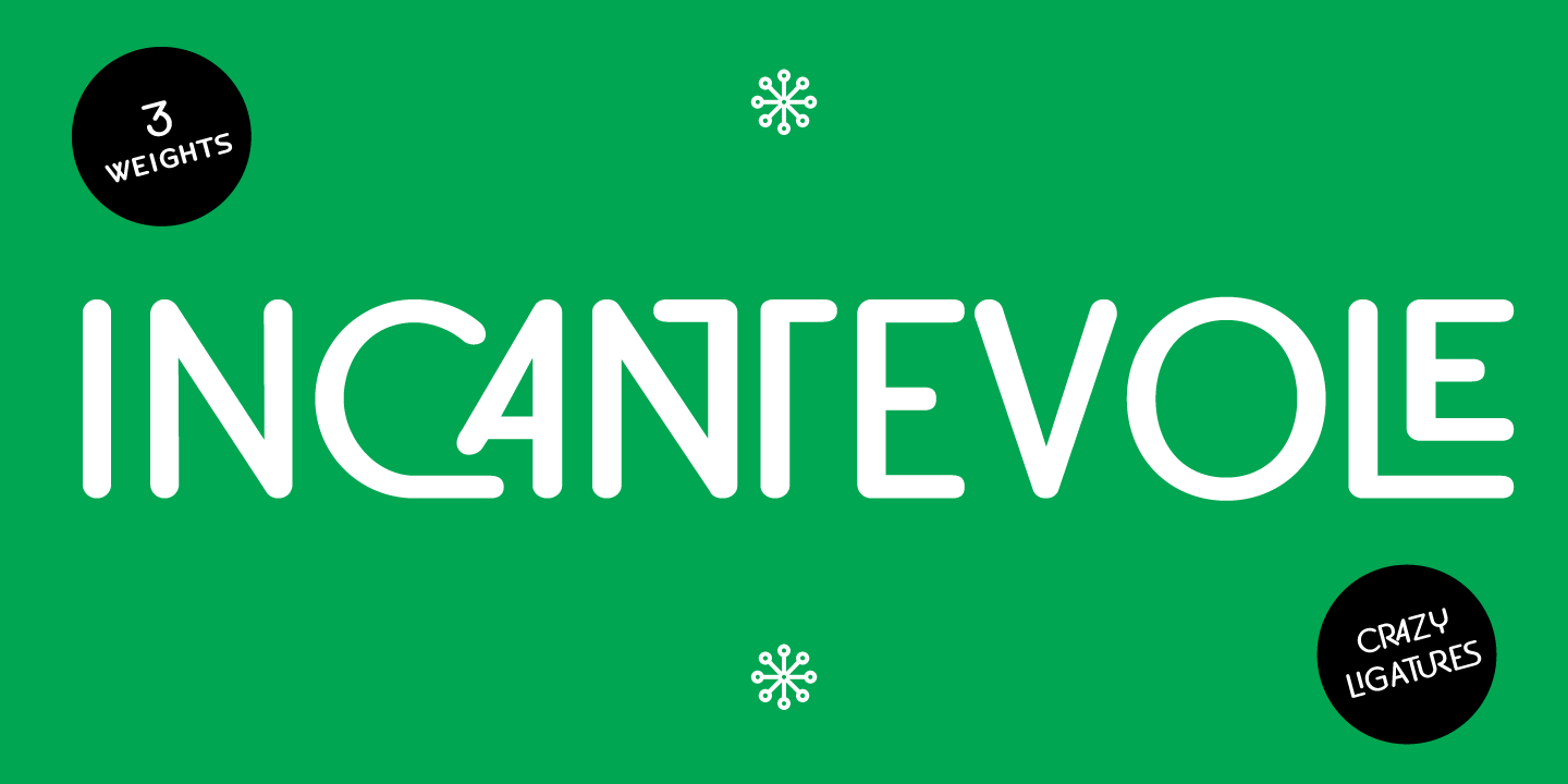 EB Bellissimo Display Font Poster #1