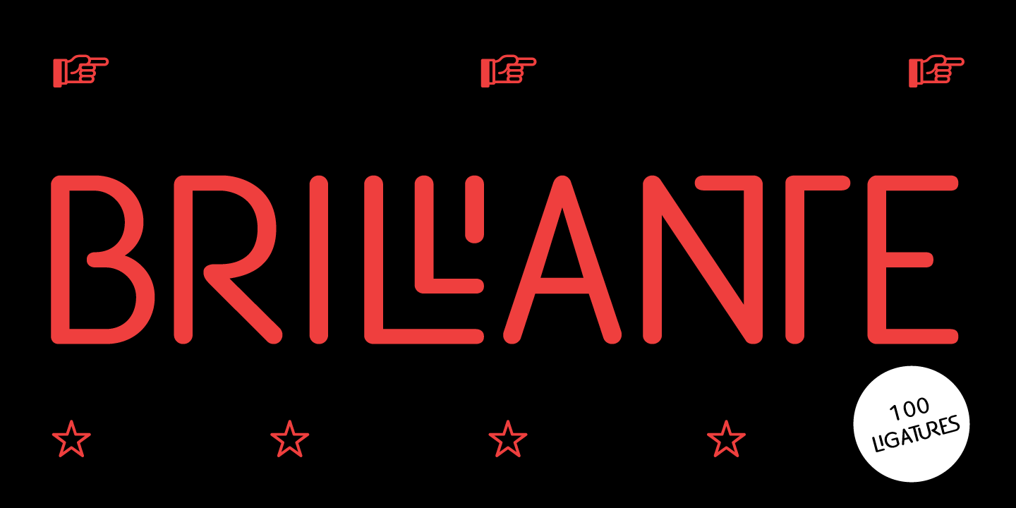 EB Bellissimo Display Font Poster #1