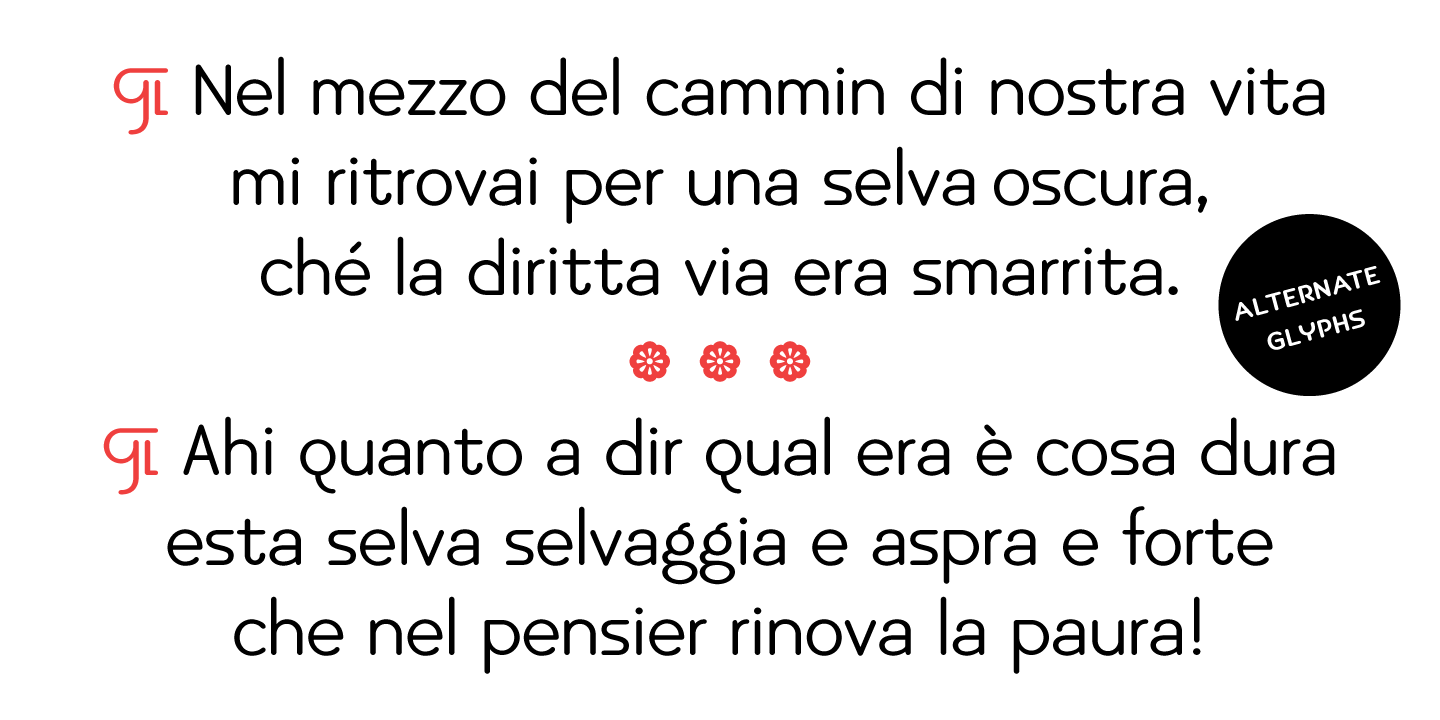 EB Bellissimo Display Font Poster #1