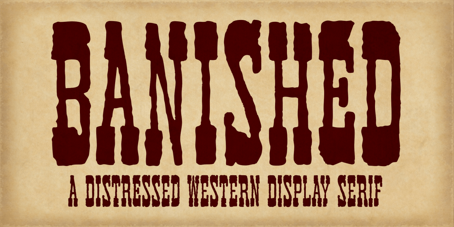 Banished Font Family