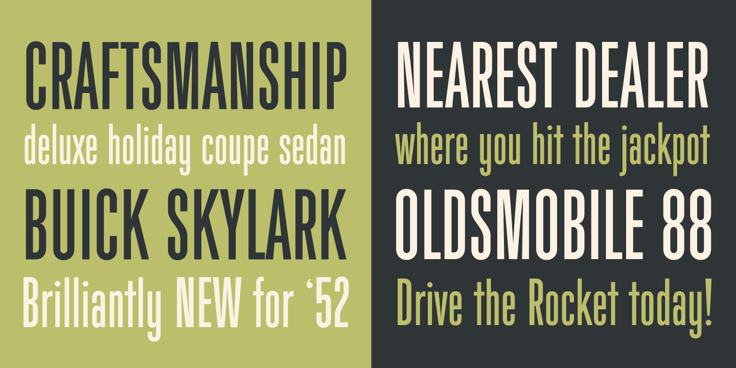 Filmotype Giant Font Poster #1