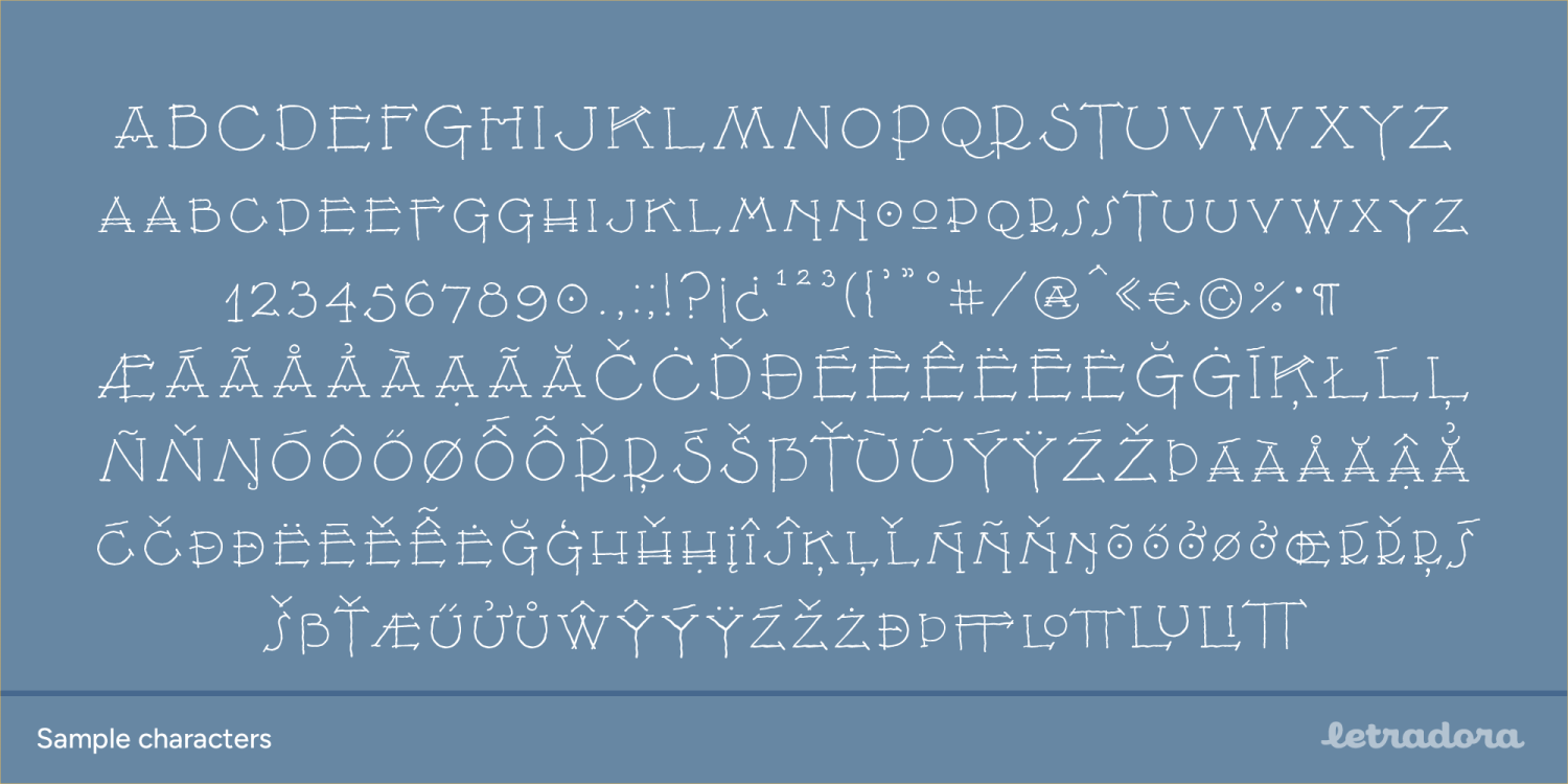 Montreal Architect Font Poster #1