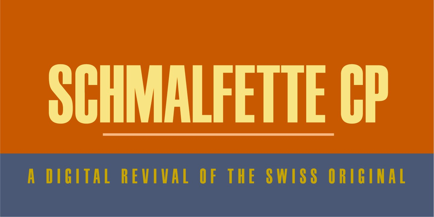 Schmalfette Poster