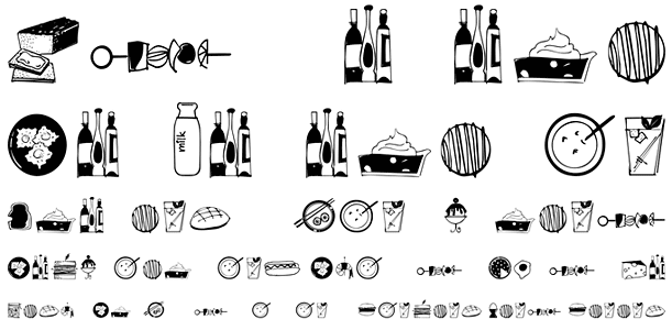 Food Doodles Too Poster