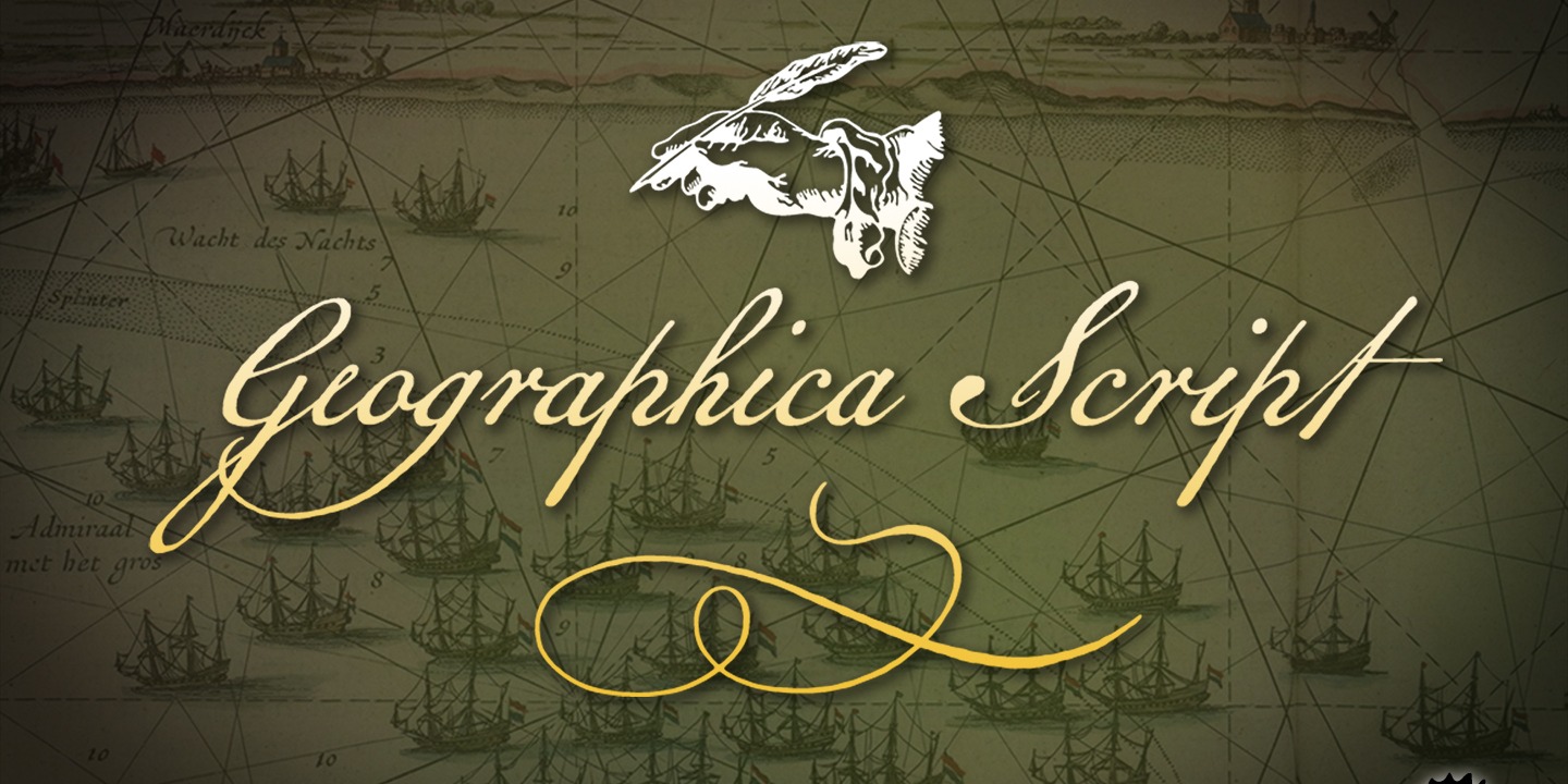Geographica Script Poster