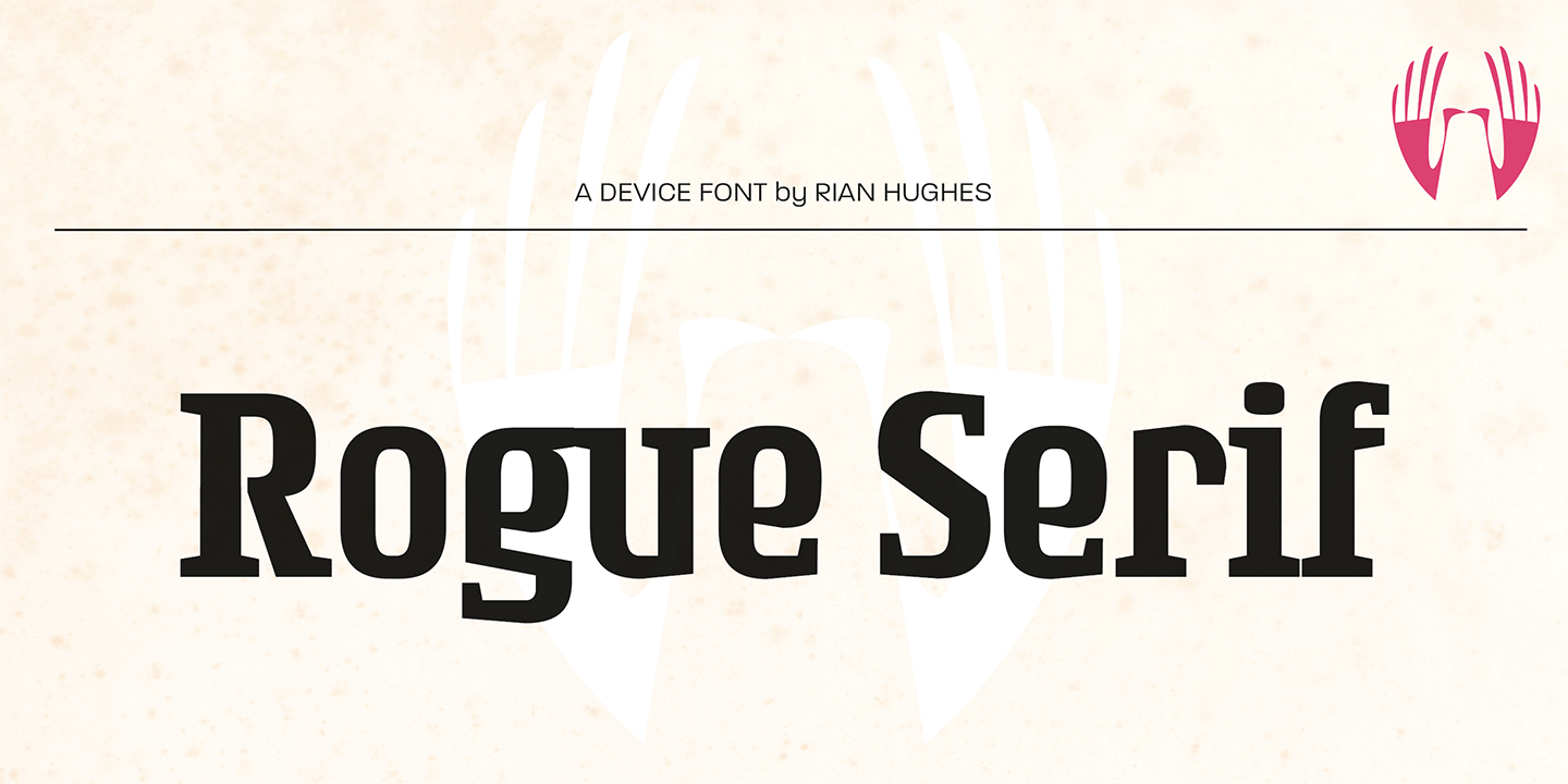 Rogue Serif Poster