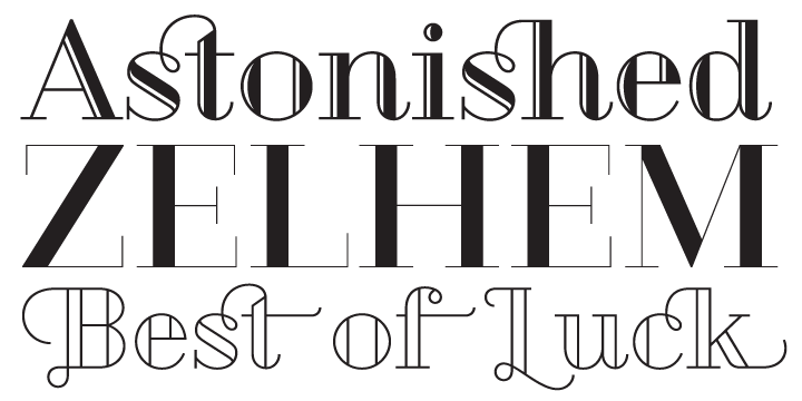 Geotica Font Poster #1