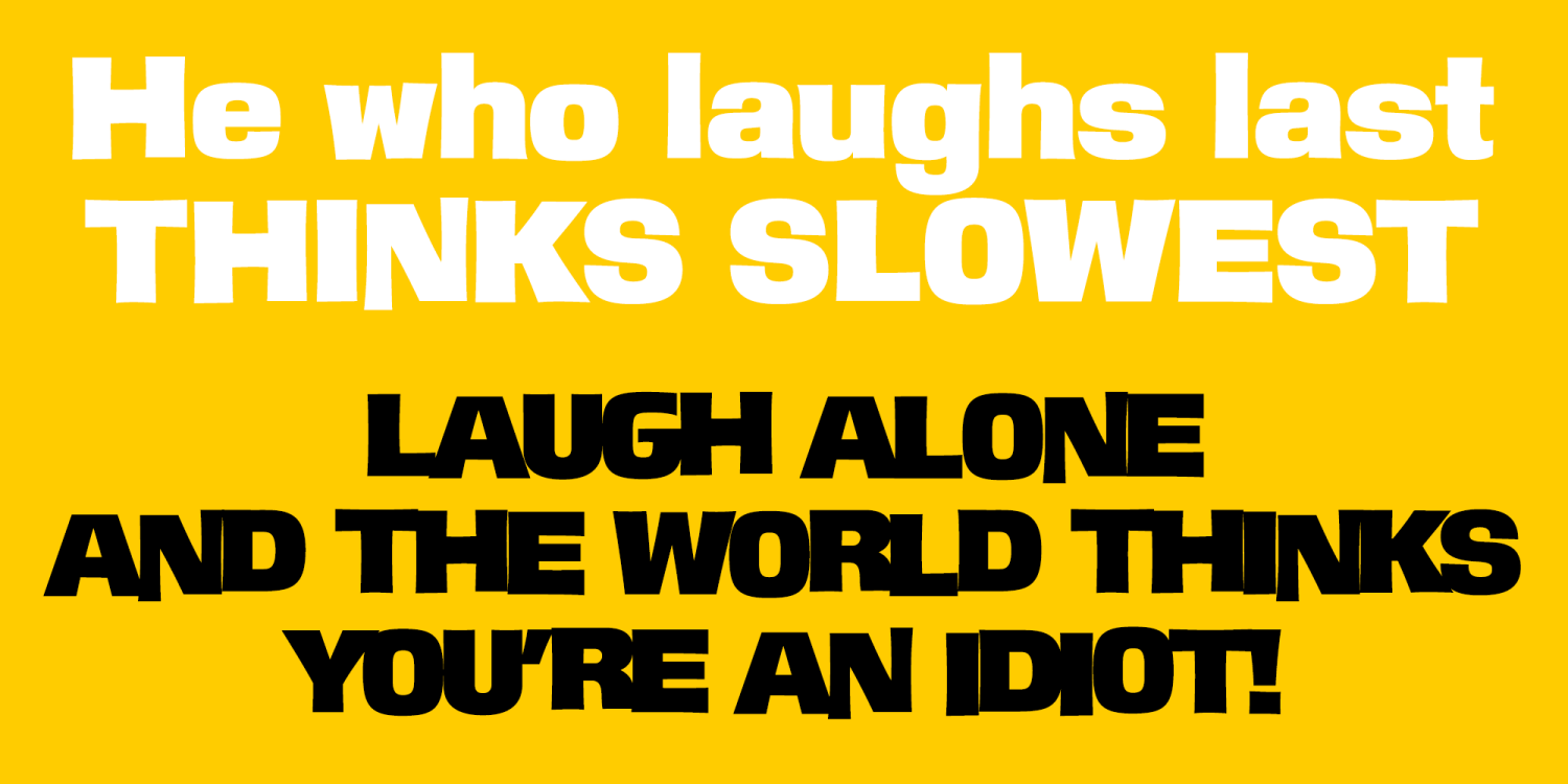 Manco PB Font Poster #1