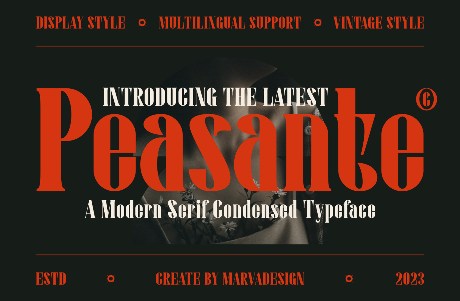 Peasante Font Poster #1