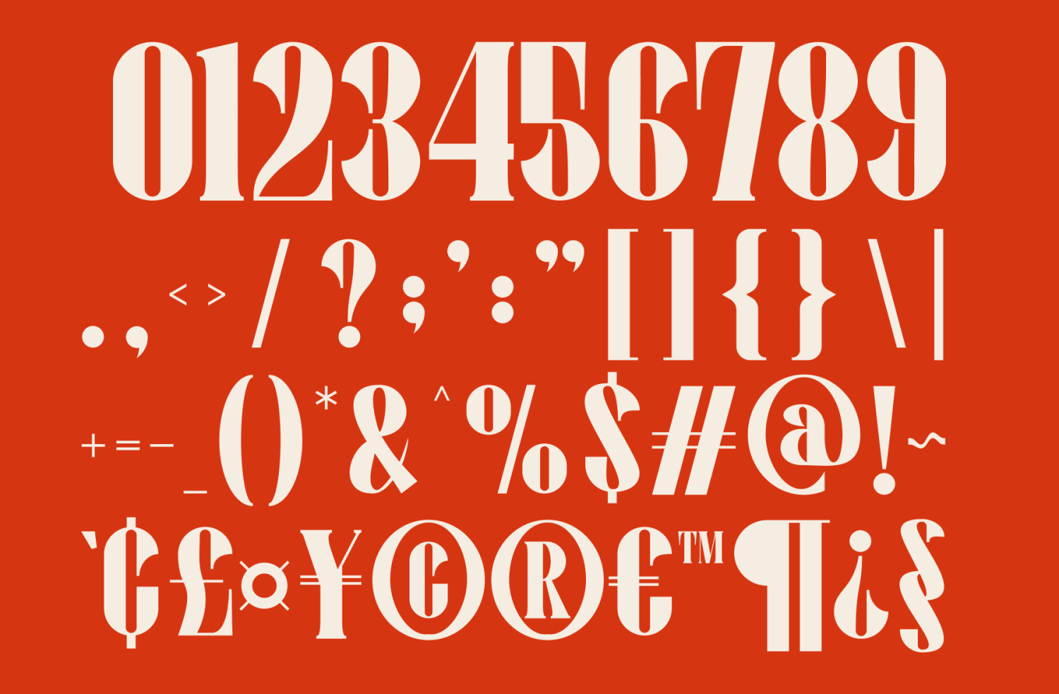 Peasante Font Poster #1