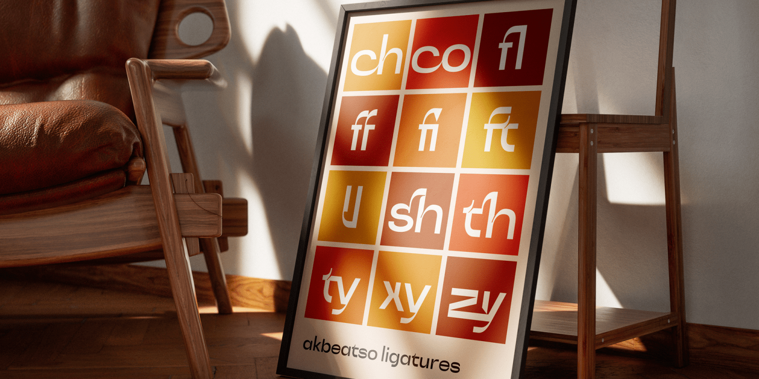 Akbeatso Font Poster #1