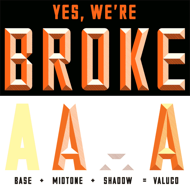 Valuco Font Poster #1