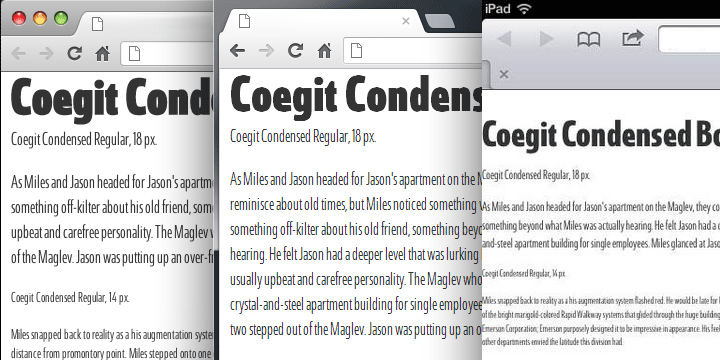 Coegit Font Poster #1