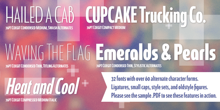 Coegit Font Poster #1