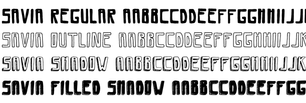 Savia Font Poster #1