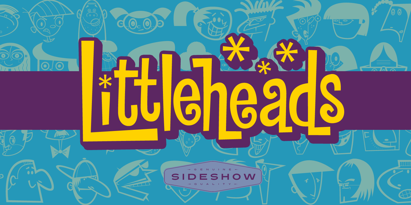 Littleheads Font Poster #1
