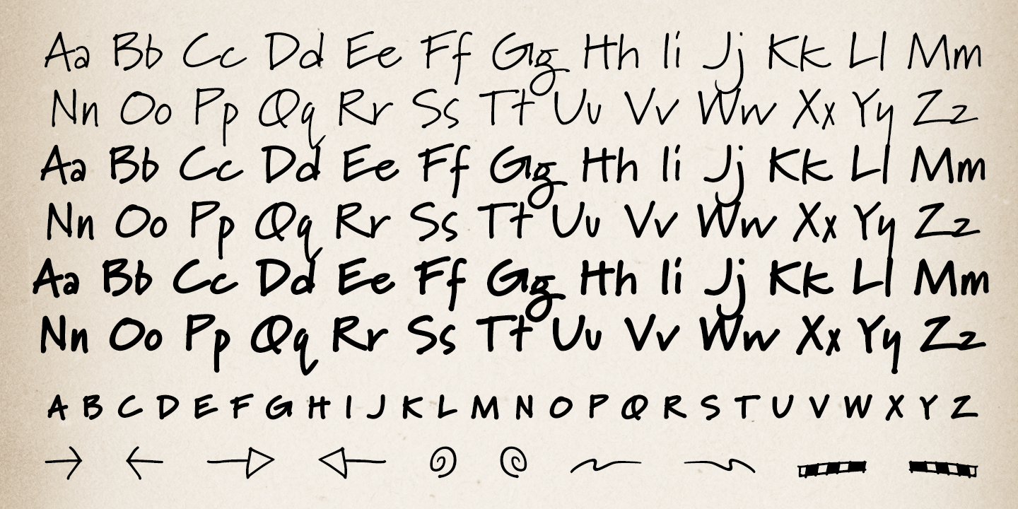 Marydale Font Poster #1