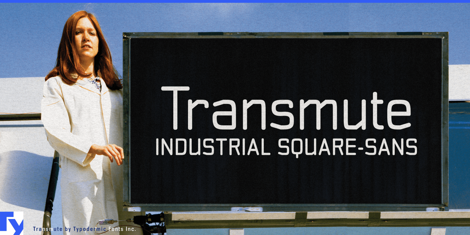 Transmute Font Poster #1