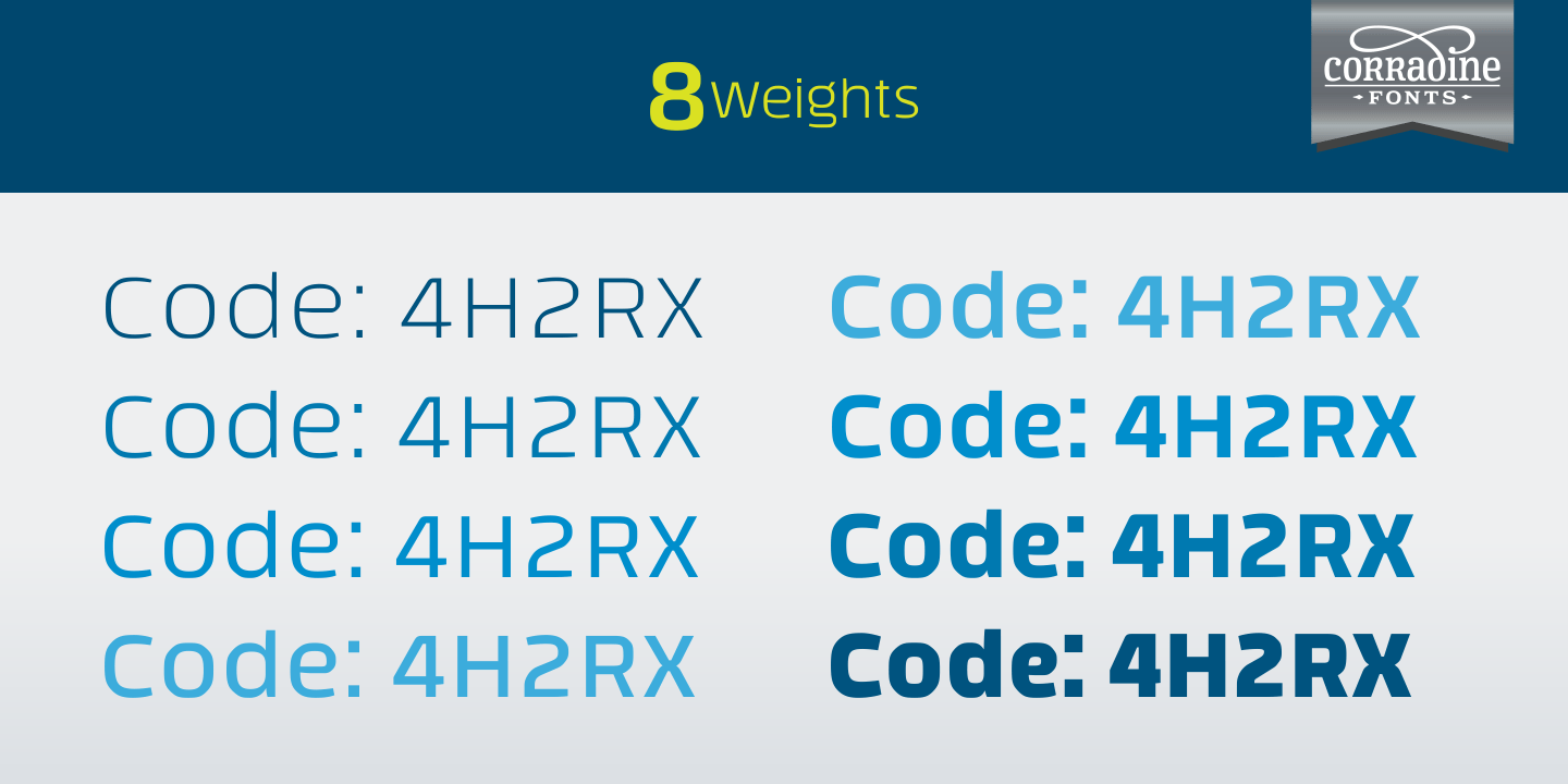 Tecna Font Poster #1