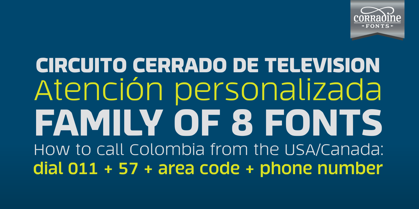 Tecna Font Poster #1