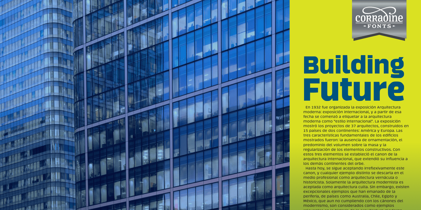 Tecna Font Poster #1