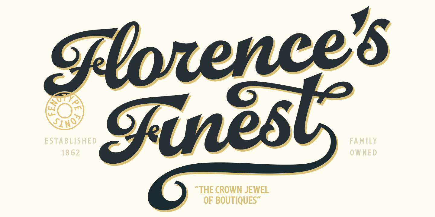 Arlington League Font Poster #1