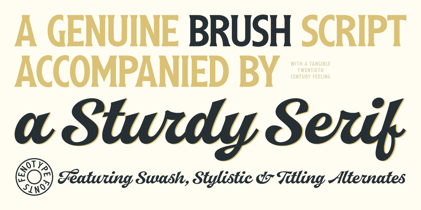 Arlington League Font Poster #1