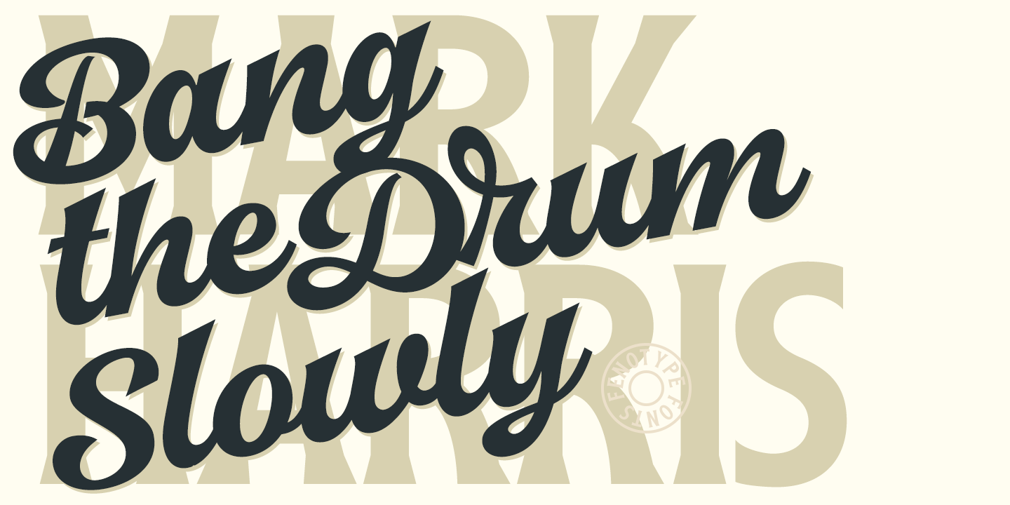 Arlington League Font Poster #1