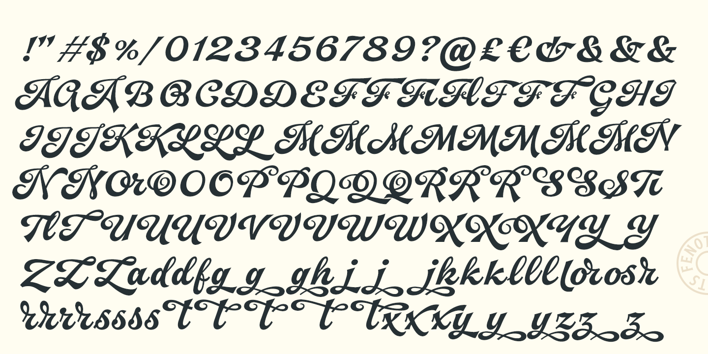 Arlington League Font Poster #1