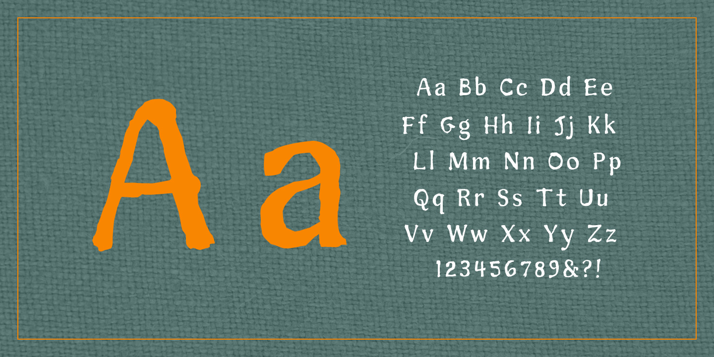 Sunshine Font Poster #1