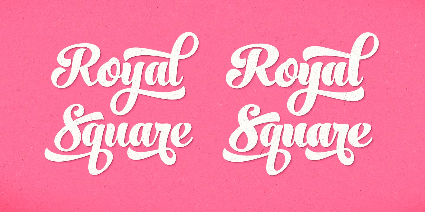 No Seven Font Poster #1