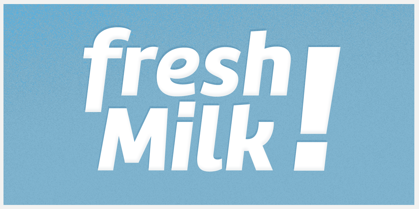 Amelia Font Poster #1