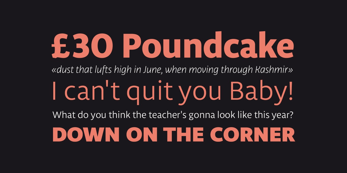 Libertad Font Poster #1