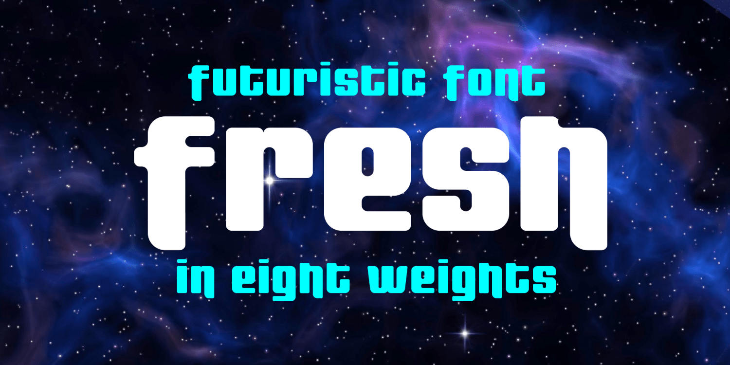 Fresh Font Poster #1