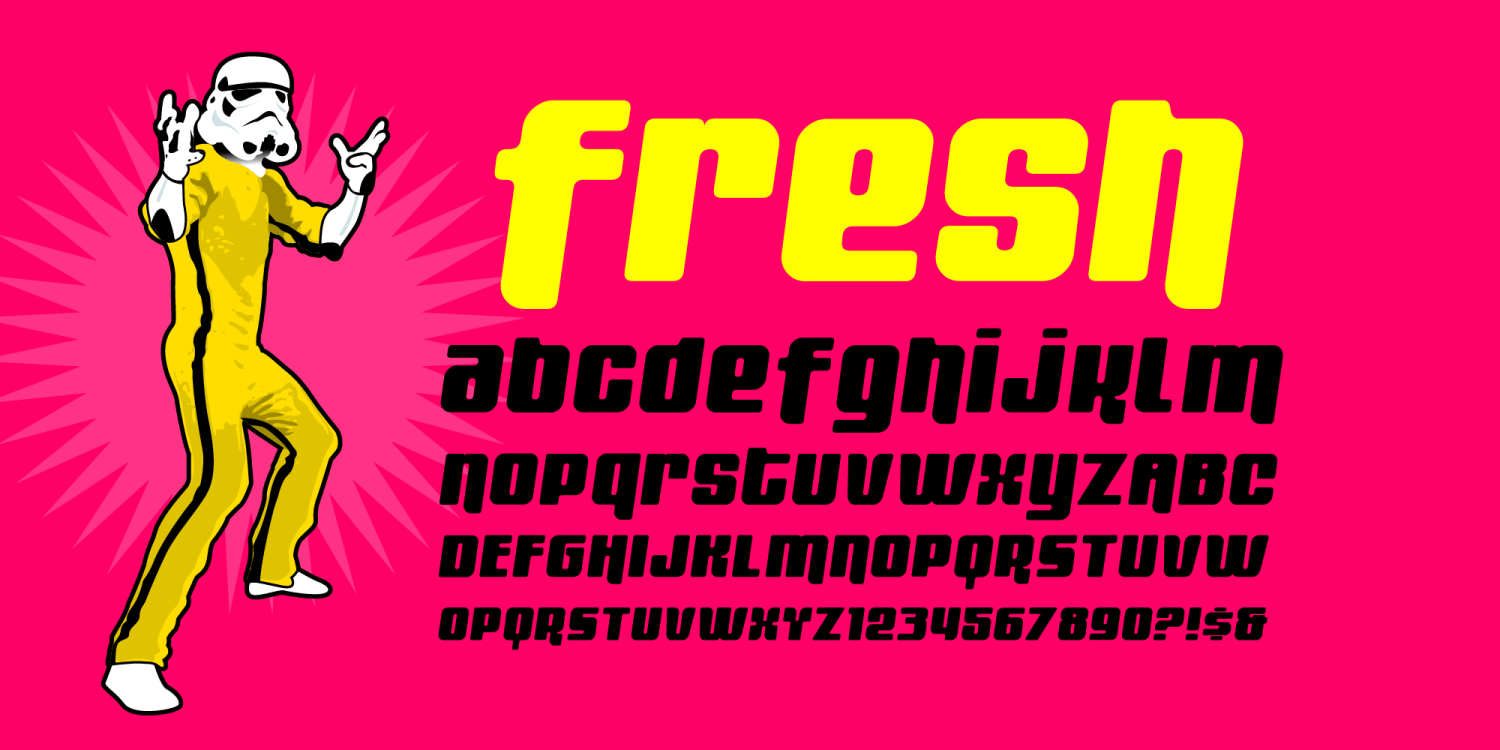 Fresh Font Poster #1