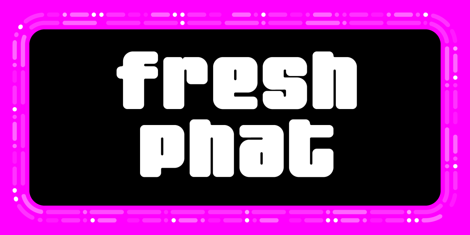 Fresh Font Poster #1