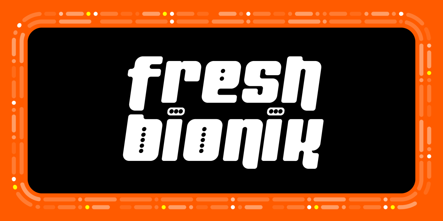 Fresh Font Poster #1