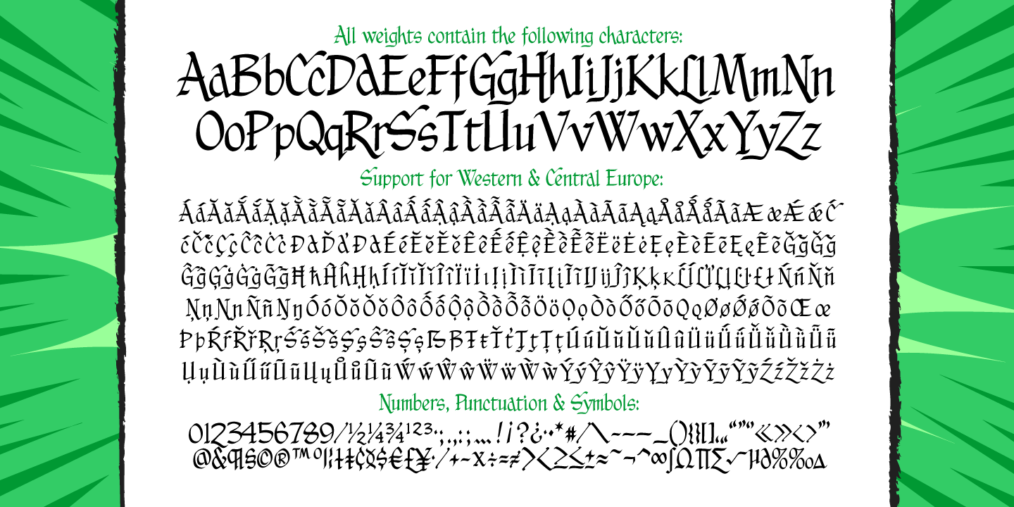 Yuletide Log Font Poster #1